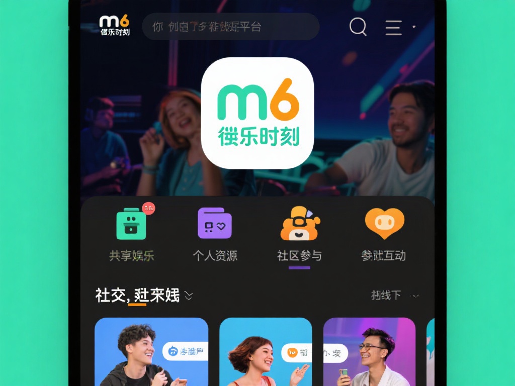 m6米乐时刻强调的不仅是个人娱乐，更是社区参与和社