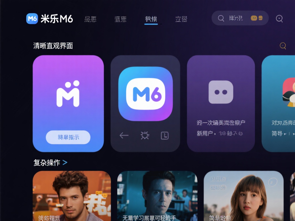 清晰直观的界面是米乐m6的一大亮点。它的每一个功能